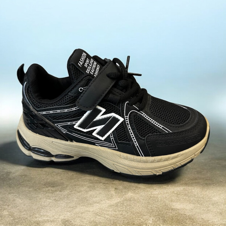 کفش کتونی بچه گانه خارجی طرح New balance برند Berry kids استفاده روزمره , استایل ،راحتی ،چسپی |در چند رنگ جذاب