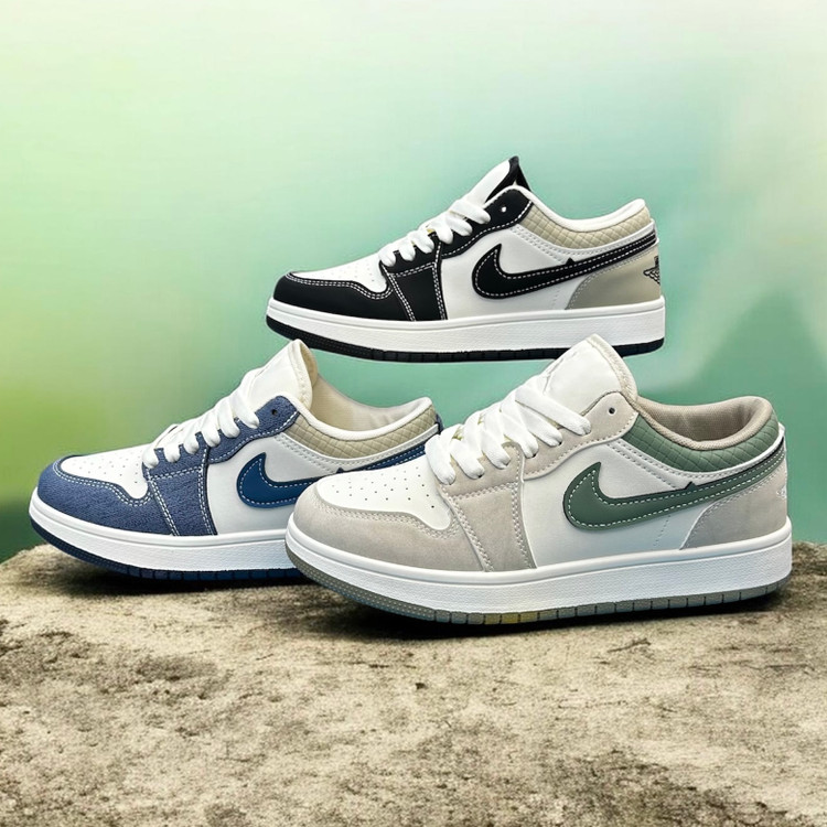 کفش کتونی اسپرت وارداتی نایک ایر جردن Nike | زیره طبی، سبک ،رویه تنفسی |در 3 رنگ جذاب آبی،سبز،مشکی