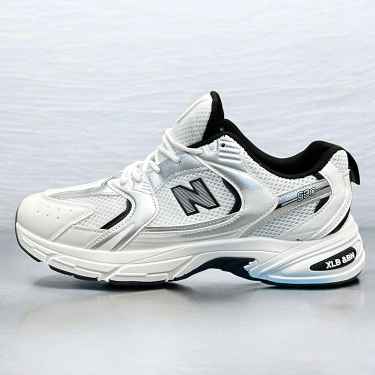 کفش کتونی اسپرت وارداتی خارجی مردانه برند نیوبالانس 530 New Balance|زیره طبی ،راحت |در سه رنگ سفید ،آبی ، مشکی